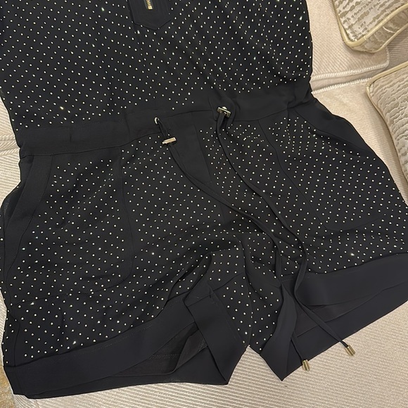 NWT - RARE Cache Studded Romper - Size Medium - Picture 6 of 8